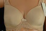 Triumph Amourette Spotlight WHP Schalen BH mit Bügel in Beige 6106-5G  NEU